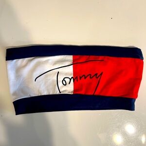 Tommy Hilfiger inspired bandeau -size small